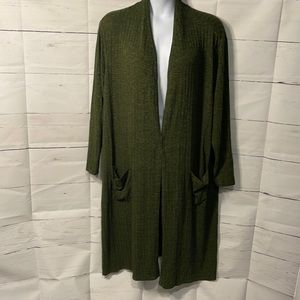 Lisa Rinna Cllection long cardigan 3XP